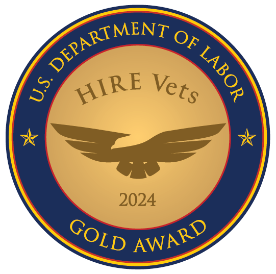 2024 DOL Hire Vets Gold badge