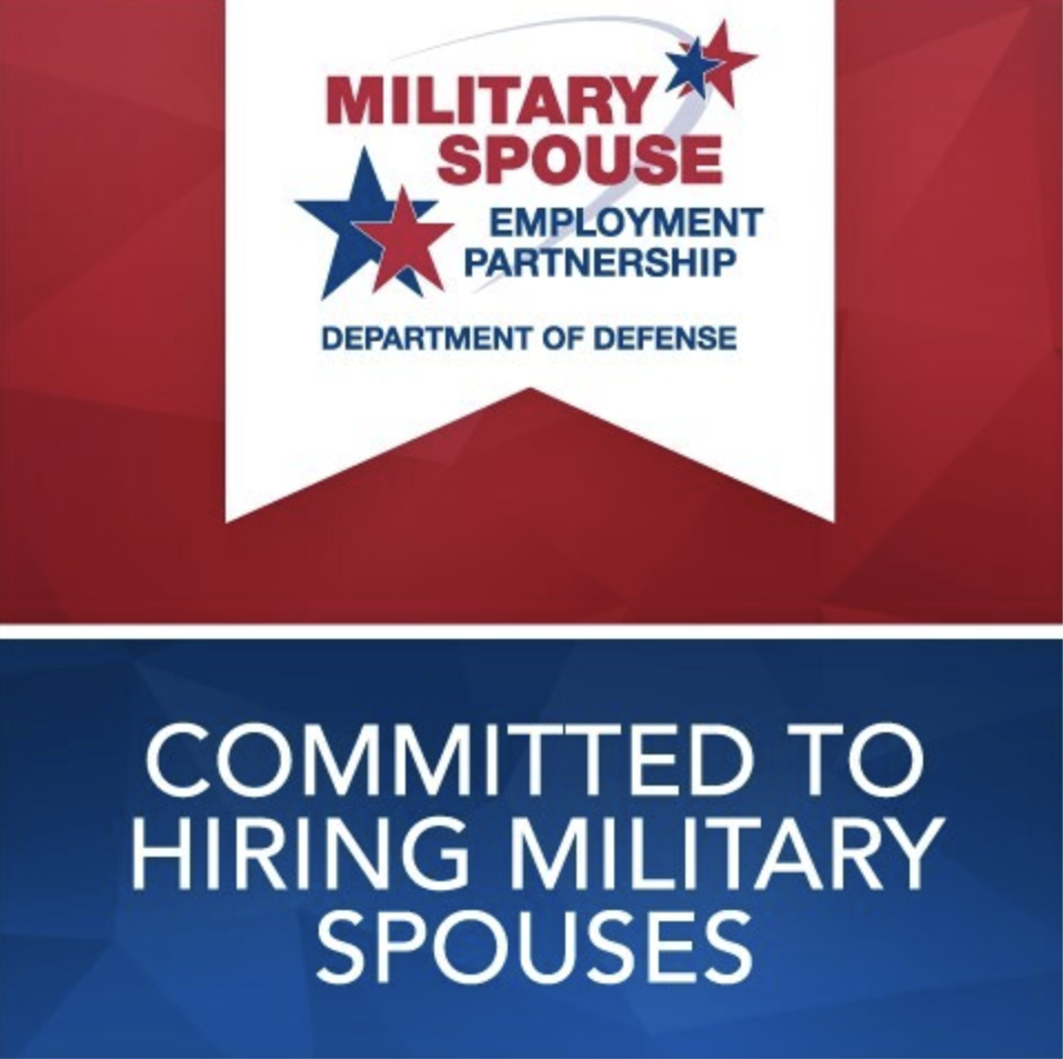 MSEP Military Spouse Employment Partnership badge